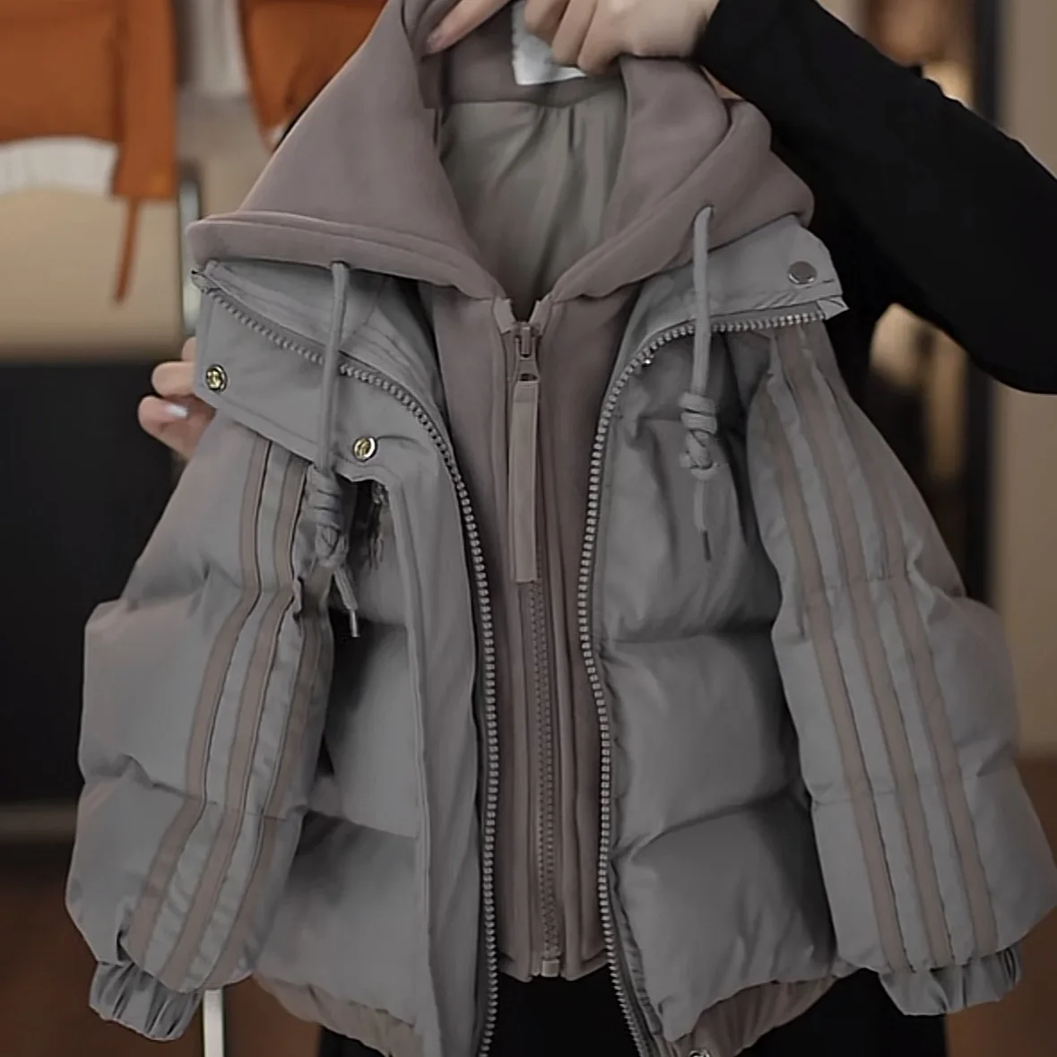 2024 Winter Korean Version Children's Thick Cotton Padded Clothing