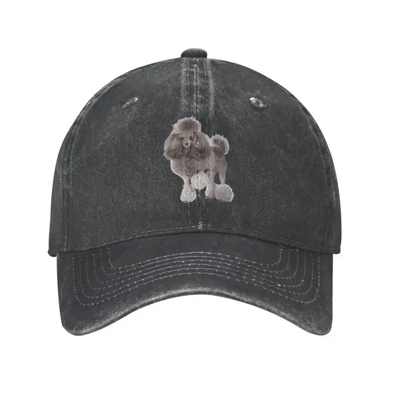 Fashion Cotton Poodle Dog Baseball Cap Women Men Personalized Adjustable Adult Dad Hat Spring