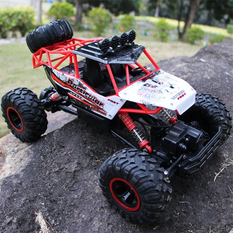 Duży 1:12 37CM 4WD 2.4GHz RC samochód bezprzewodowy pilot pojazd terenowy Model RC pojazd terenowy kontrola ciężarówka dzieci zabawki