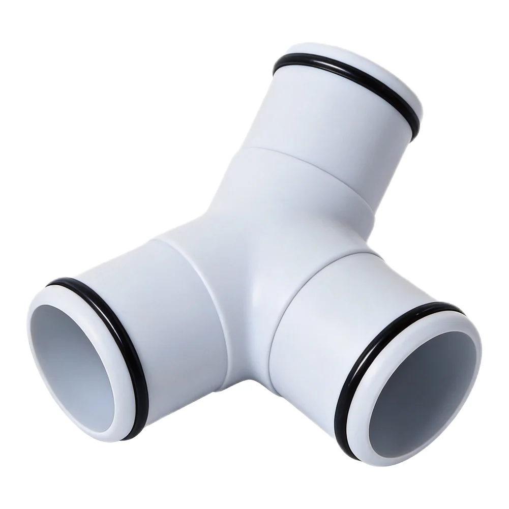 For intex Pool Hose Connector 32mm Three-Way ABS Fitting for Filter Pump Compatibility and Hose Circulation Enhancement
