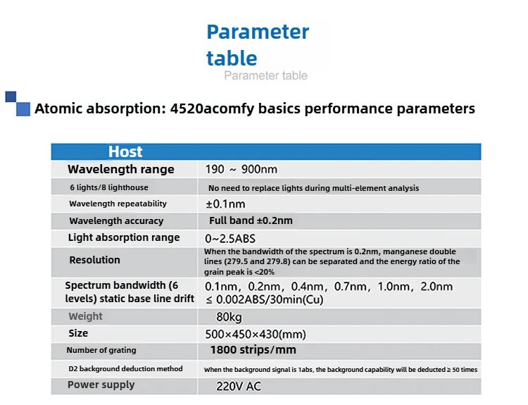أداة Kejie مقياس الطيف الضوئي الامتصاص الذري، تحليل عنصر تتبع الأشعة فوق البنفسجية، فرن جرافيت اللهب