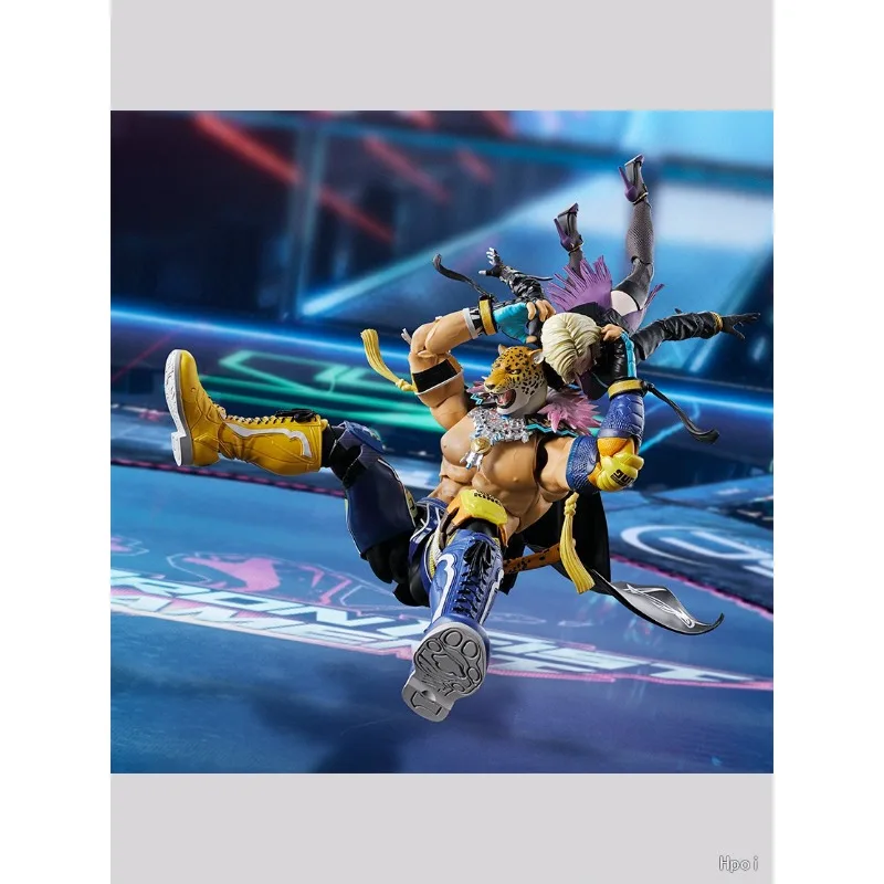 Authentische glatte Haare Bandai Original SHF Mobile Doll Serie ZAKU Tora Actionfigur Modell Spielzeug Sammlerstück Modell Geschenke für Jungen