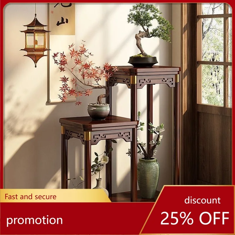 

ZML Flower Pot Rack Indoor Household Living Room Display Shelf Balcony Multi-layer Plant Stand