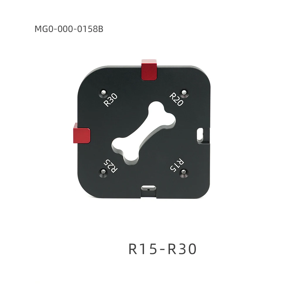 Efficiently Designed Aluminum Corner Trim Template Tool with Multiple Radii Choices to Enhance Your Craft Skills