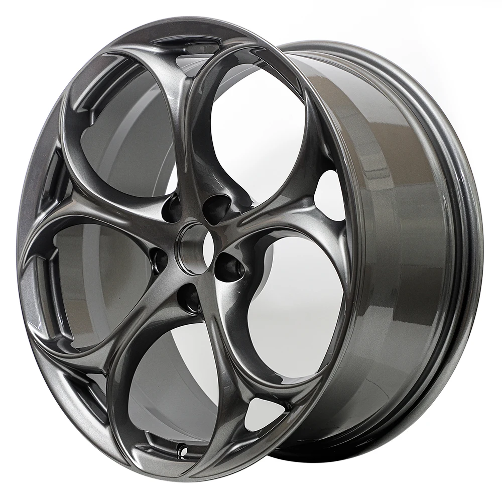 18 19 20 22Inch Passenger Car Alloy Wheel 4*98 5*110 Black Gun Gray Color For Alfa Romeo wheel alloy Rims