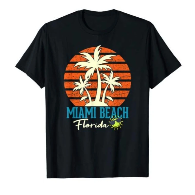 Camisa Casete Hawaiana Beach Holiday T-Shirt Beach Graphic T Shirts С Принтом Outdoor Clothing Tourist Shirt Tourist Plotting