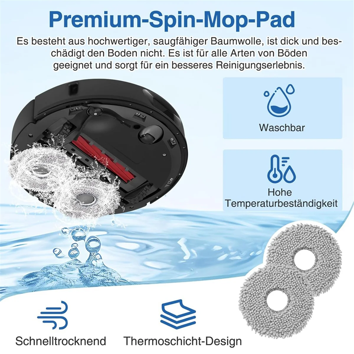 A33F TOP لـ Qrevo S/Qrevo Pro/Qrevo Max V فرشاة جانبية رئيسية فلتر Hepa ممسحة قماش أكياس الغبار استبدال أجزاء جديد