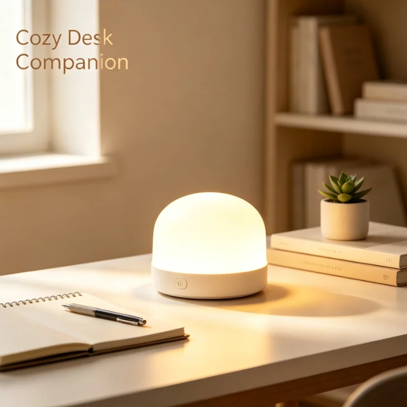 2pcs Multifunctional Night Light Soft Glow Touch Control USB Rechargeable LED Lamp for Sleep Aid Bedside Decor