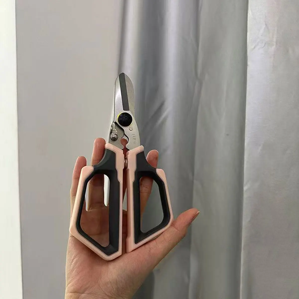 Straight Head Pruning Shears Non-slip HandleStainless Steel Outils Manuels Household Bonsai Garden Scissors Pruing Shear