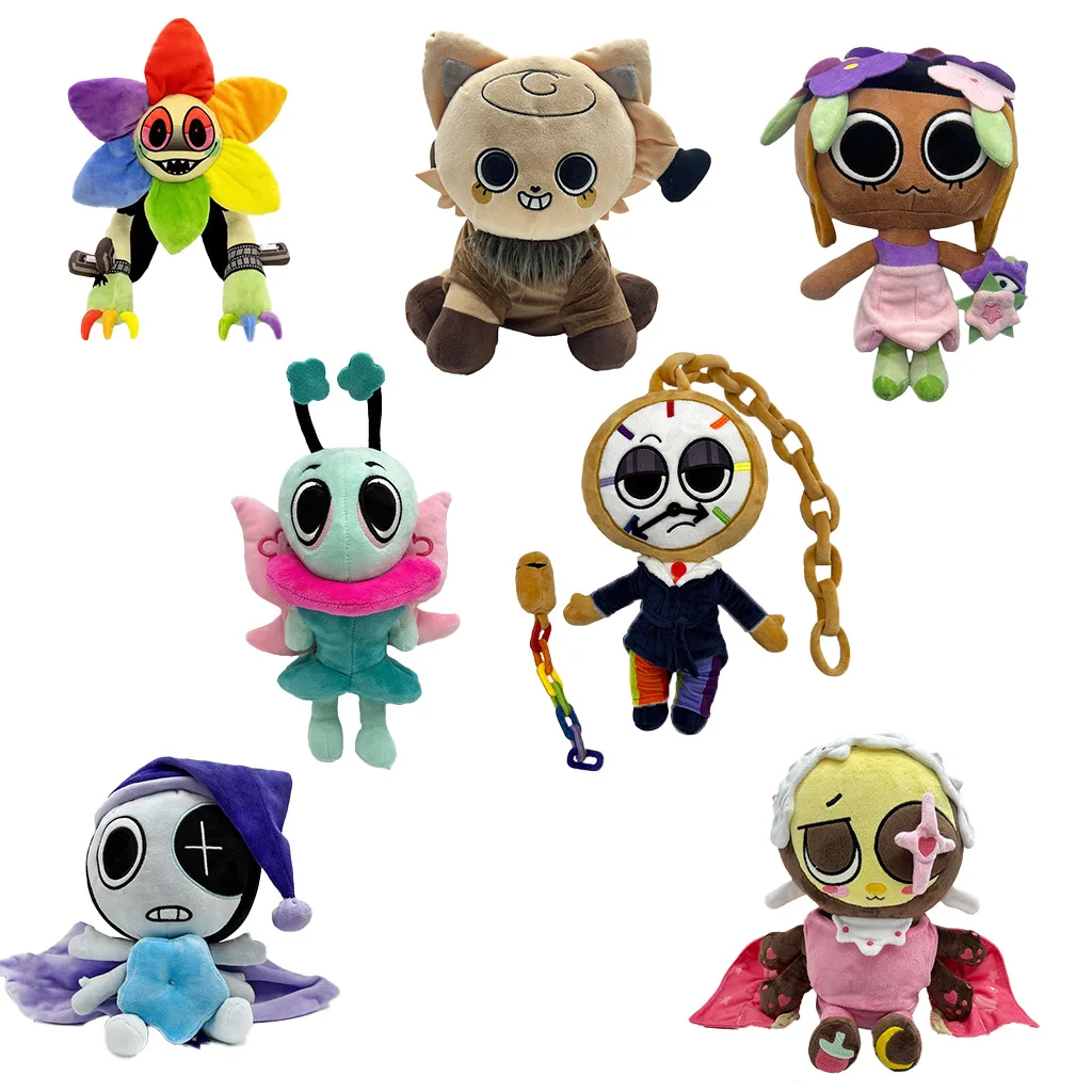 NEW 30cm Dandy Plush Toy Doll Cute Stuffed Horror Game Figure Toy Goob Pebble Plushie Soft Pillow Doll Collectible Children Gift