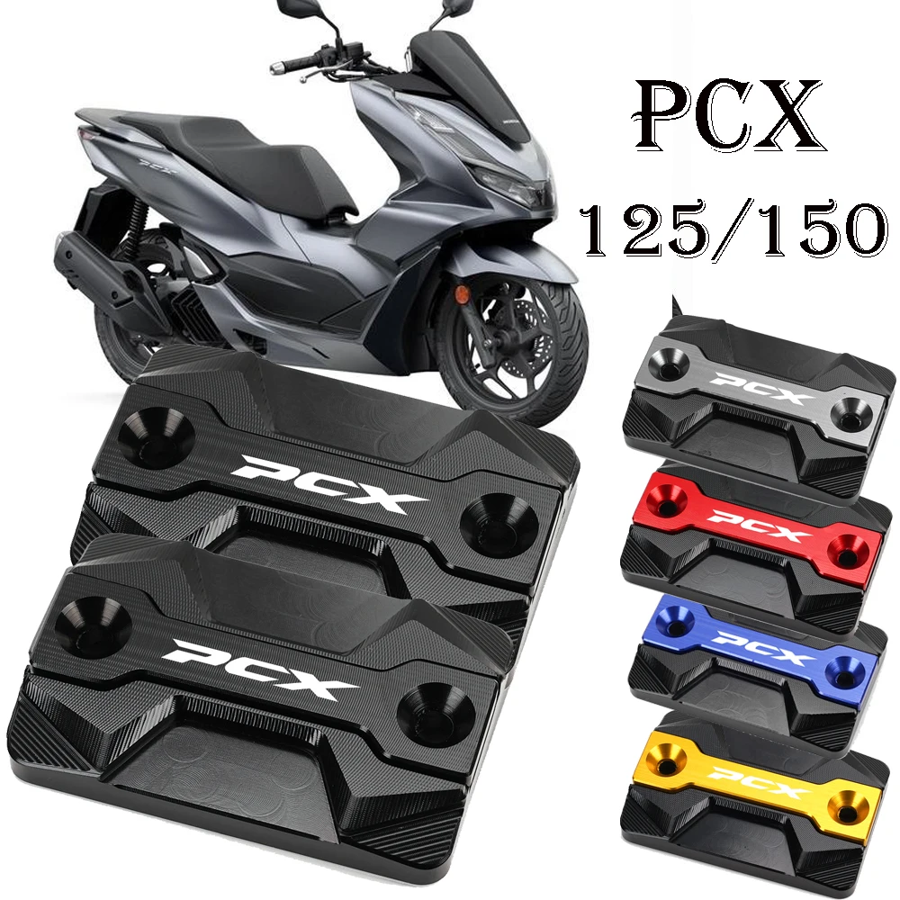 

PCX For Honda PCX125 PXC150 PCX 125 150 2018-2020 2021 Motorcycle Accessoires CNC Front Rear Brake Fluid Reservoir Cap Cover