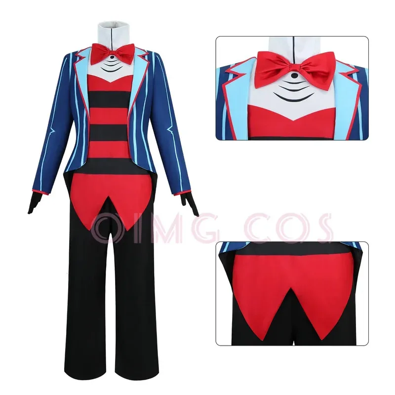 

Hotel Vox Cosplay Uniform Costume Men's Suit Halloween Role playing holiday party Costumes