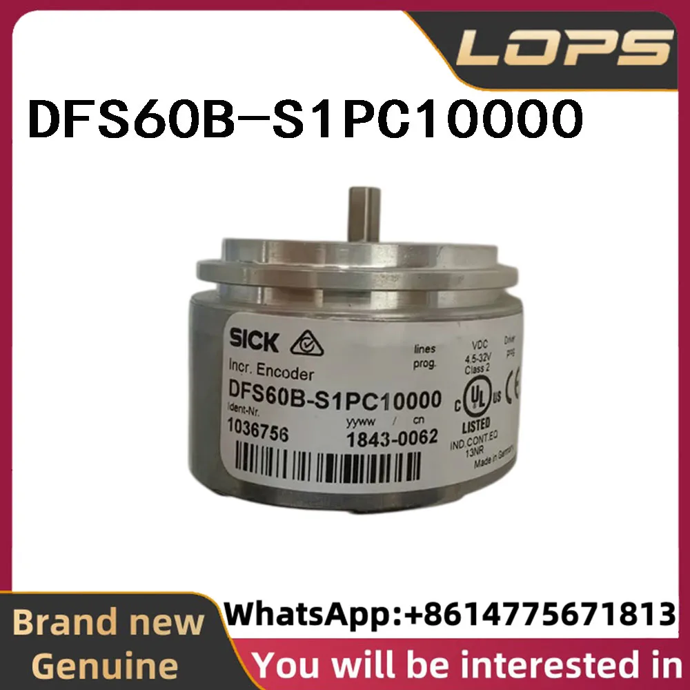DFS60B-S1PC10000 SICK incremental encoder 1036756, brand new genuine, In stock，welcome consult