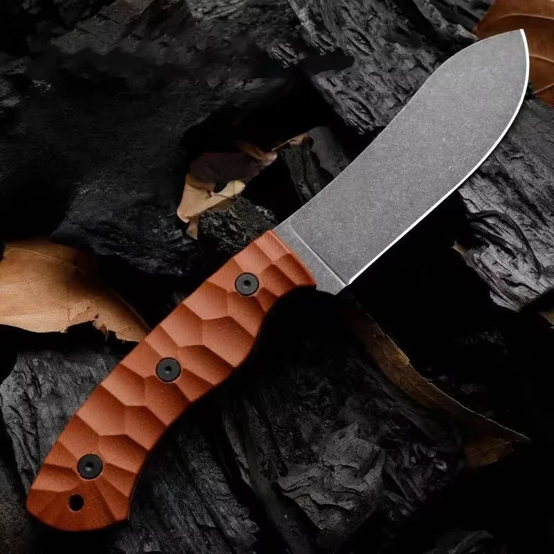 فلاش بيع قسط جودة مستقيم سكين في الهواء الطلق الظهر الدفاع عن النفس EDC الصيد الصيد هدايا العيد المعدات الأساسية #3
