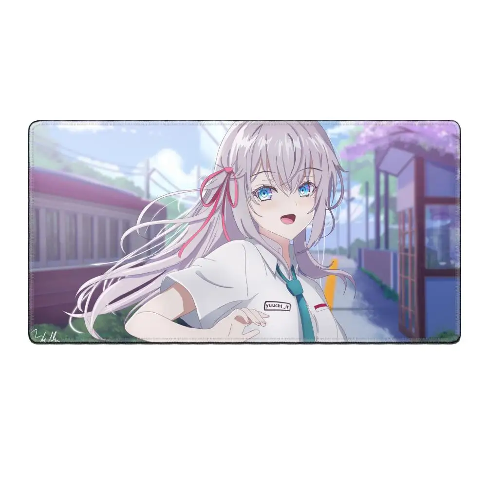 Alya Russian Mouse Pad Tool Mat HD Printing Computer Gamers Locking Edge Non-slip Mause Pads XXL90x40cm Keyboard PC Desk Pad c