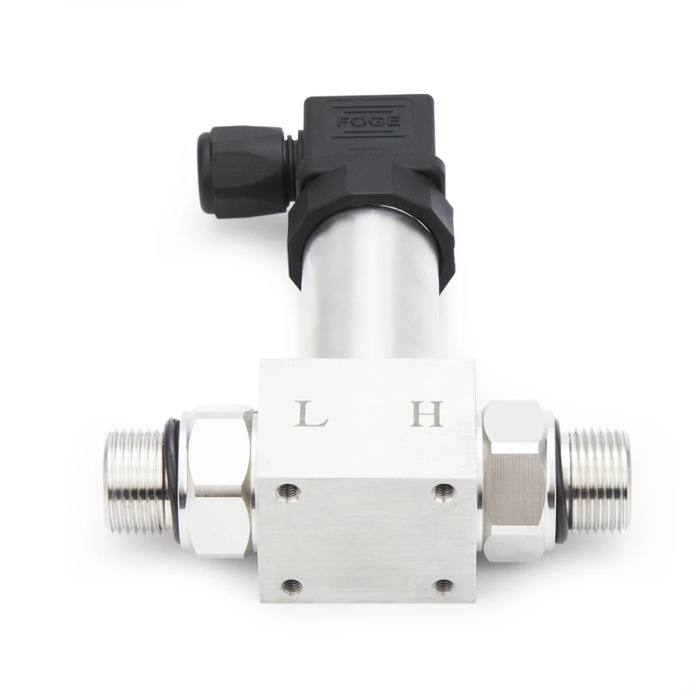 Integrated Differential Pressure Transmitter 4-20mA 24VDC M20*1.5 Thread Differential Pressure Sensor High Precision