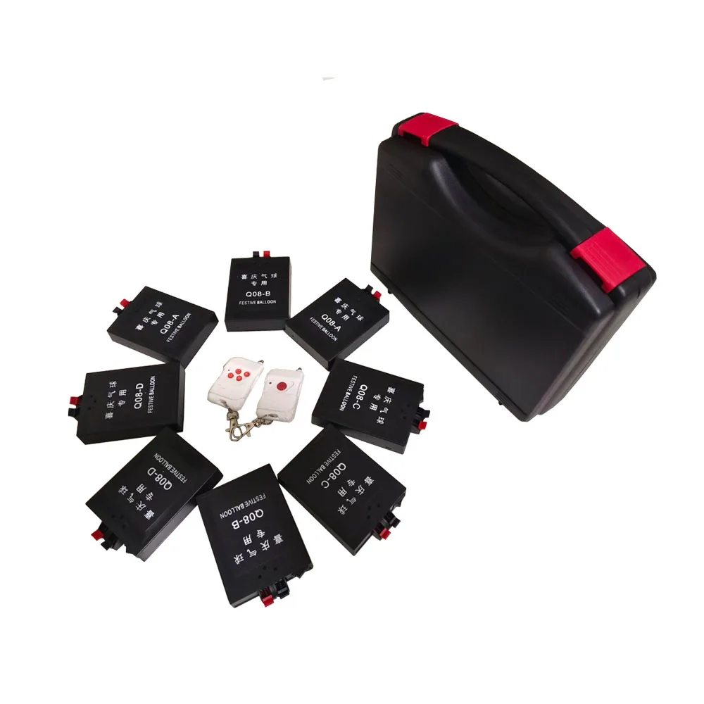 Kit de ballons télécommandés avec Machine à Blaster explosive Ci9, Popper, mariage, anniversaire, scène de mariage, révélation du sexe, fête de mariée