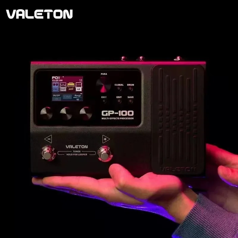 Efectos abrangentes de guitarra eléctrica Valeton GP100