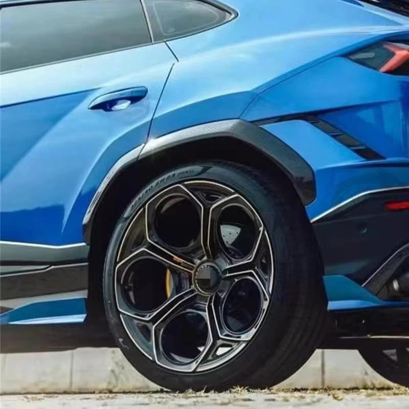 

Top Style Dry Carbon Fiber Front Rear Wide Body Wheel Arches Front Rear Wide-body Fenders for Lamborghini URUS S Body Kit