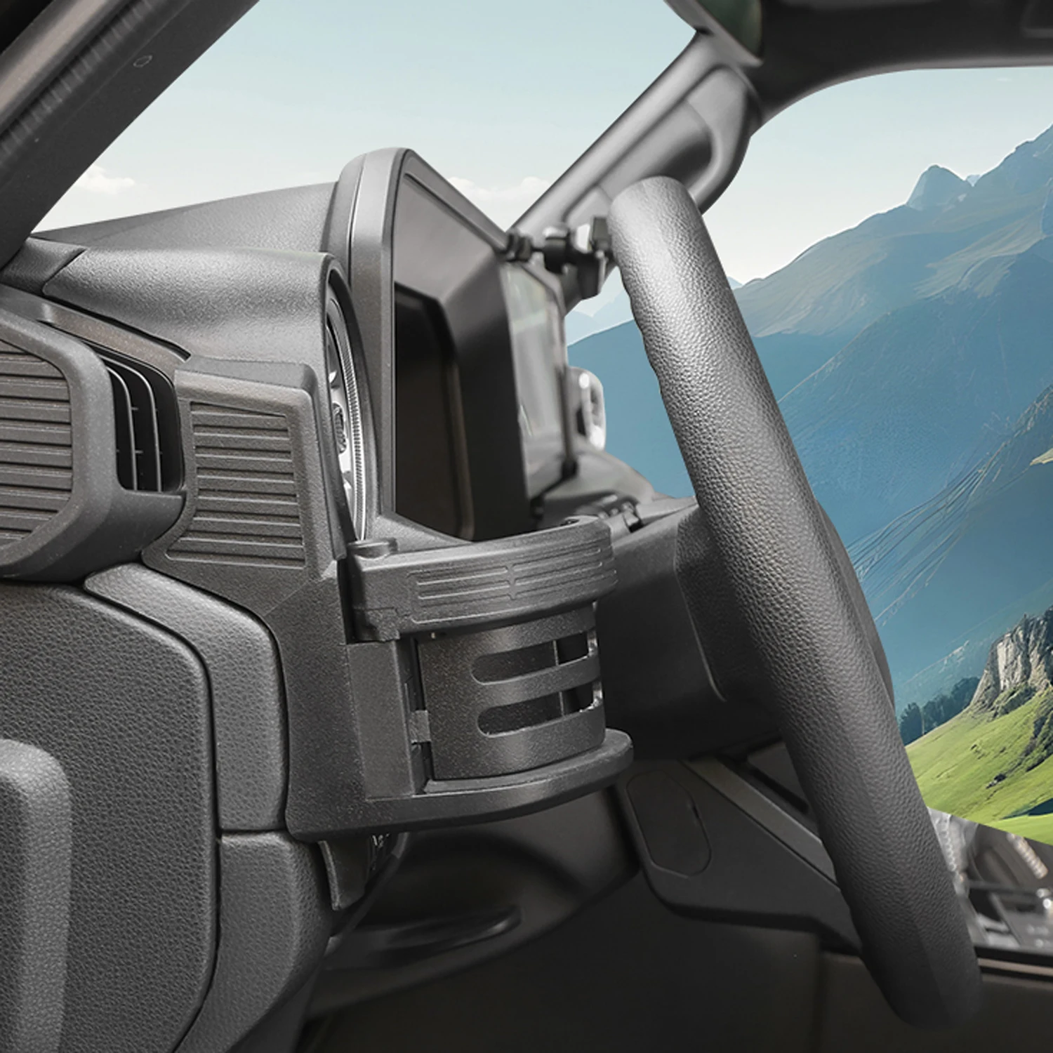 

Только для леворульных авто! Для Toyota Land Cruiser Prado J250 LC250 2024 2025: Автоаксессуары, ABS, левый и правый держатели для стаканов/воды на вентиляционные отверстия сидений, 2 шт.