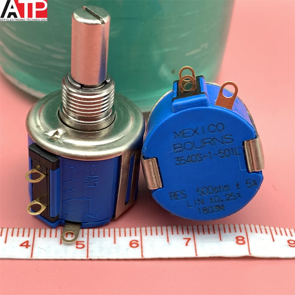  1PCS 3540S-1-501L import multi cycle potentiometer 3540S 500 potentiometers 10 circles