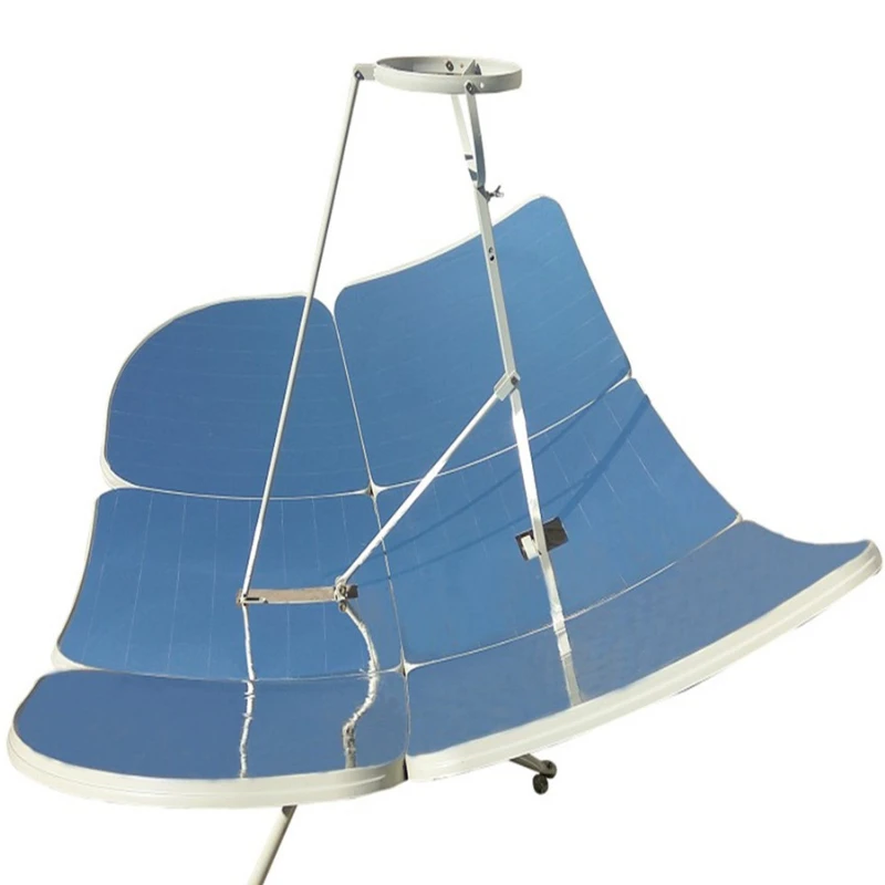 Solar Cooker Partial Focus Solar Oven Portable Marvelous Water Boiling Appliance Folding Light Spot Concentrated and Stable