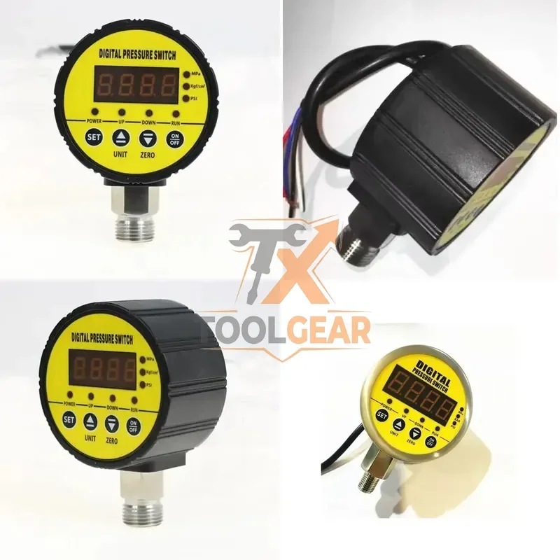 2026hotsale* Vacuum Air Digital Pressure Gauge Led