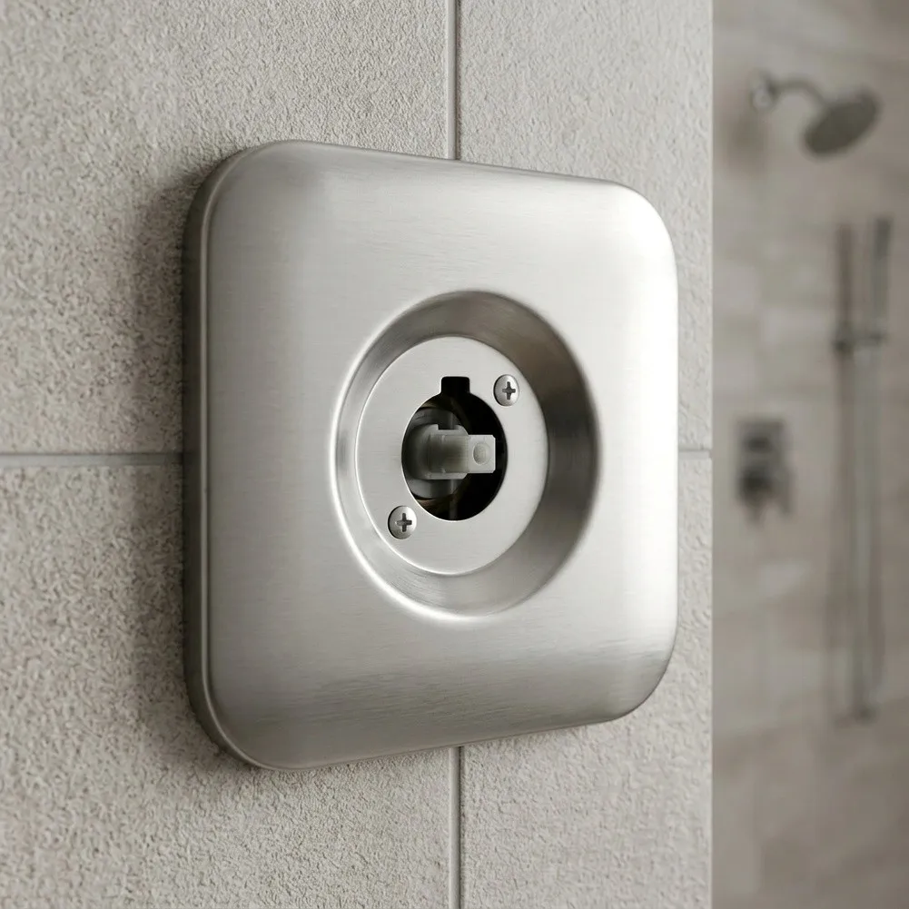 For Shower Trim Escutcheon Plate Replacement for Genta and for temp Valves 2510 2520 2570 2590 Brushed Stainless Steel