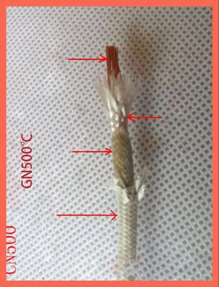 

1.5 square mica high temperature line 500 degrees high temperature wire CN500 fire-resistant wire