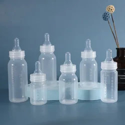 Disposable Baby Bottle Newborn Infant PP Baby Feeding Nursing Bottle Standard Caliber For Drinking Water Feeding Milk Juice 0-2Y