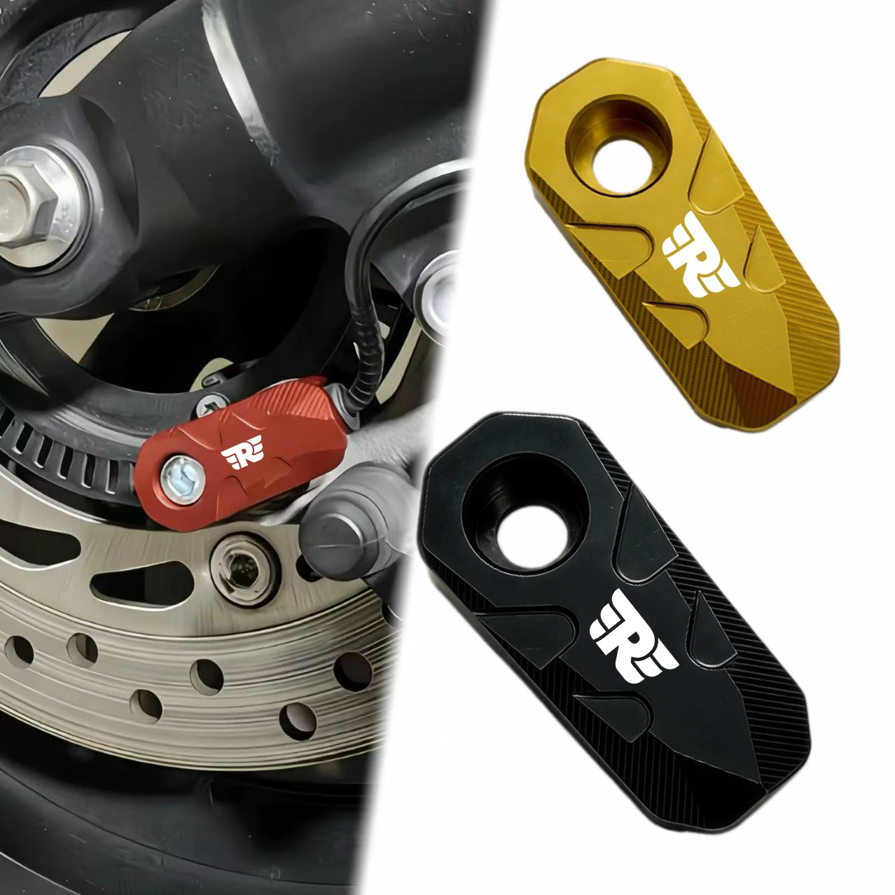 For Royal Enfield Bullet/Meteor/Classic 350 500 Interceptor 650 Himalayan Front Rear Wheel ABS Sensor Protection Guard Cover