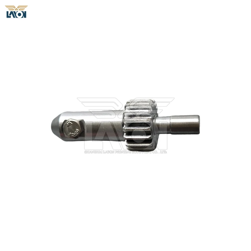 LAYON 1pc Model Upgraded Needle Gear Shaft for Martini 3215, Hook Needle Shaft with Bearing for Book Sewing Machine