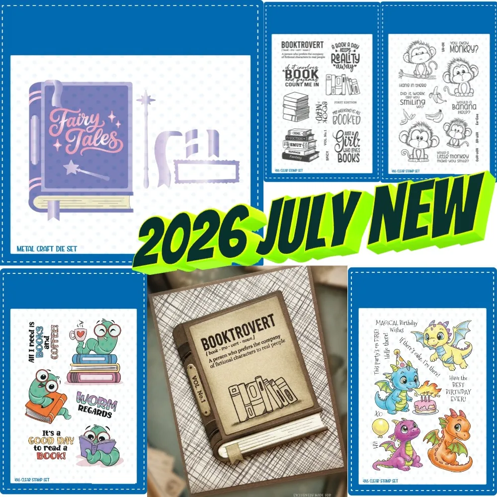 Rabbit Hug Stamps 2026 Neue Metall-Stanzformen für Scrapbook, Tagebuch, Dekoration, Prägeschablone, DIY-Grußkarte, handgefertigt