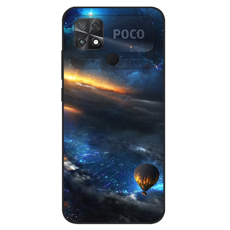 For Poco C40 PocoC40 C 40 Case Soft TPU Cute Butterfly Cat Protective Silicone Cover For Xiaomi Poco C40 Phone Cases 2022 Fundas