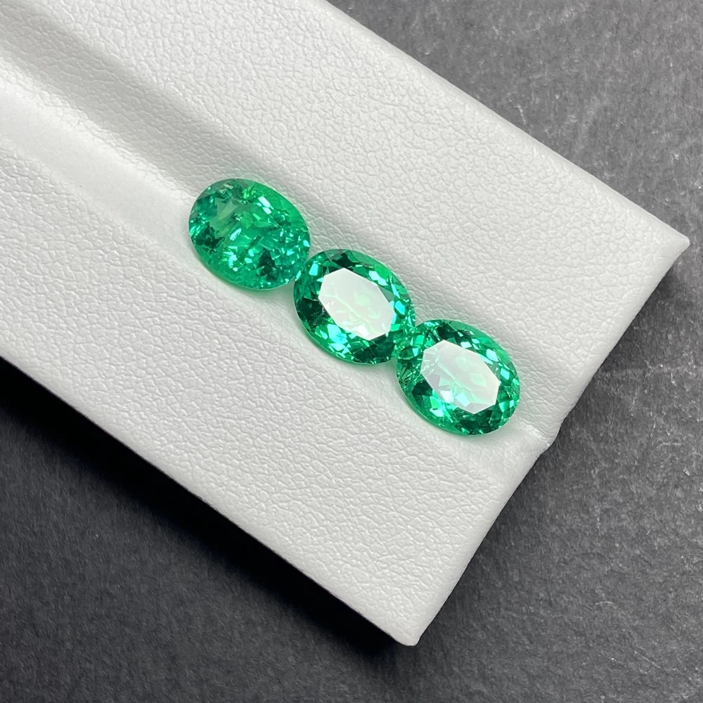 

Oval Cut Green Hydrothermal Colombian Emerald 4x6mm To 13x18mm Stone Prices