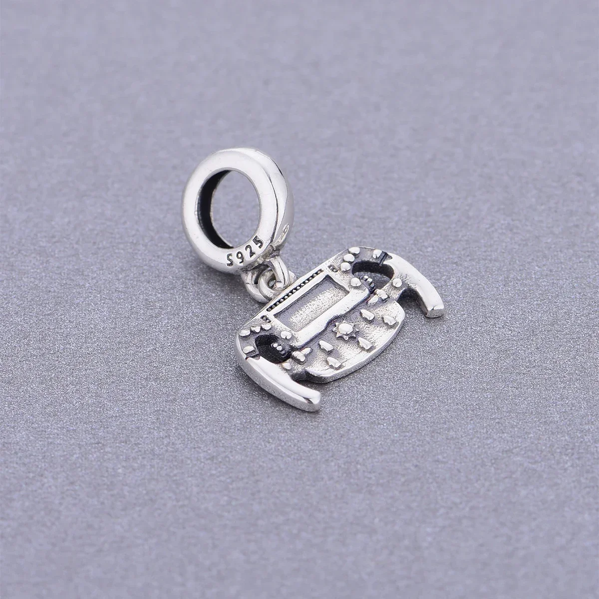 Fit Original Pan Charms Bracelet 925 Sterling Silver F1 Race Car Steering wheel Bead For Making Racing Enthusiast Berloqe