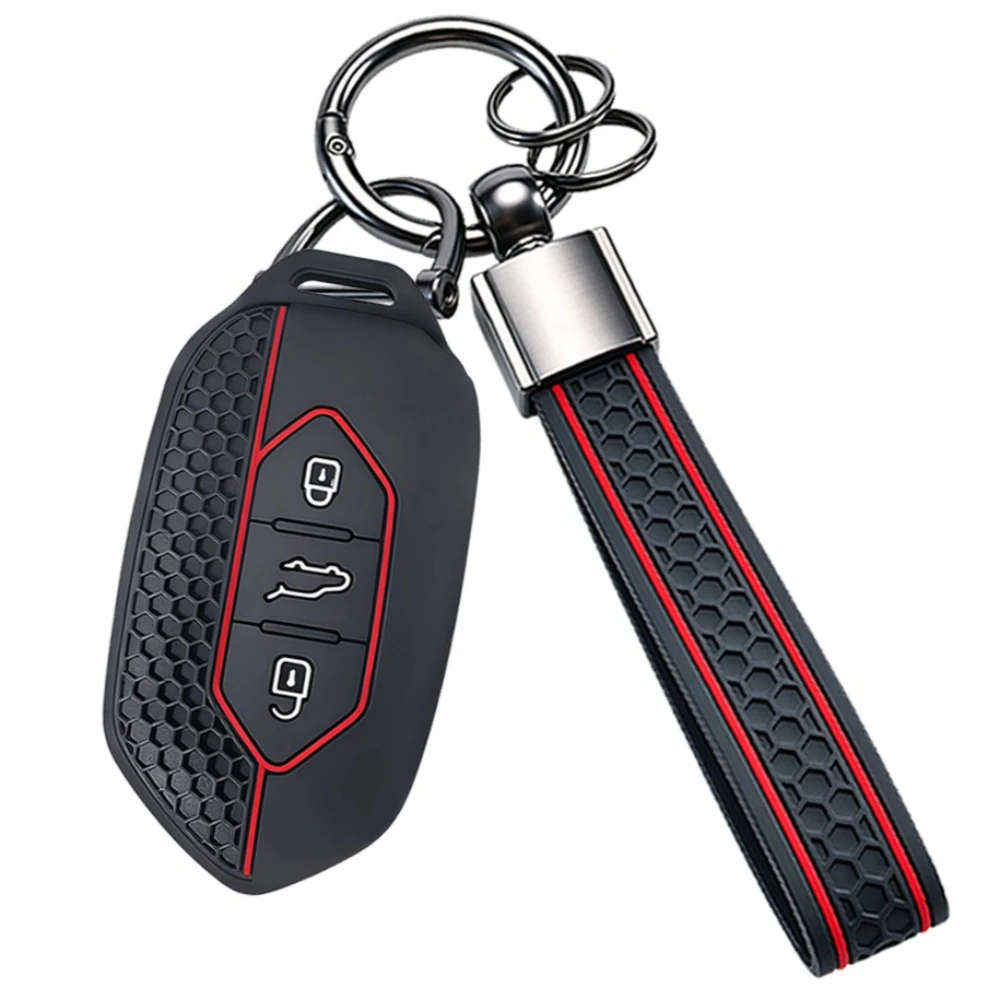 Keychain For Togg For Kia Picanto Sorento MQ4 Carnival KA4 Morning K5 Carens EV9 Seltos Silicone Car Key Case Cover Accessories