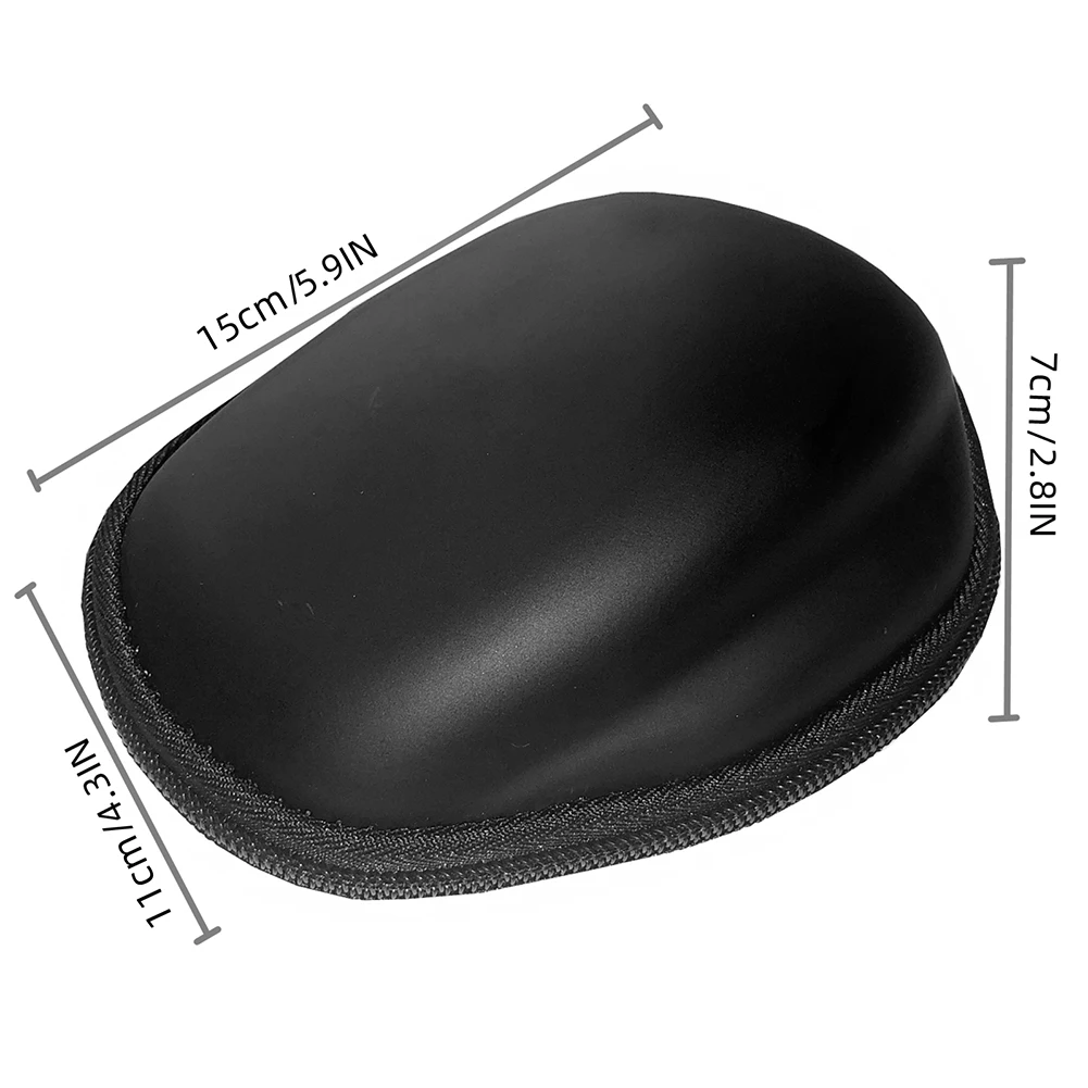 EVA-Hartschalenkoffer, stoßfest, hart, für Reisen, schwarz, wasserdicht, stoßfest, für kabellose Logitech MX Master 2S/3S-Maus