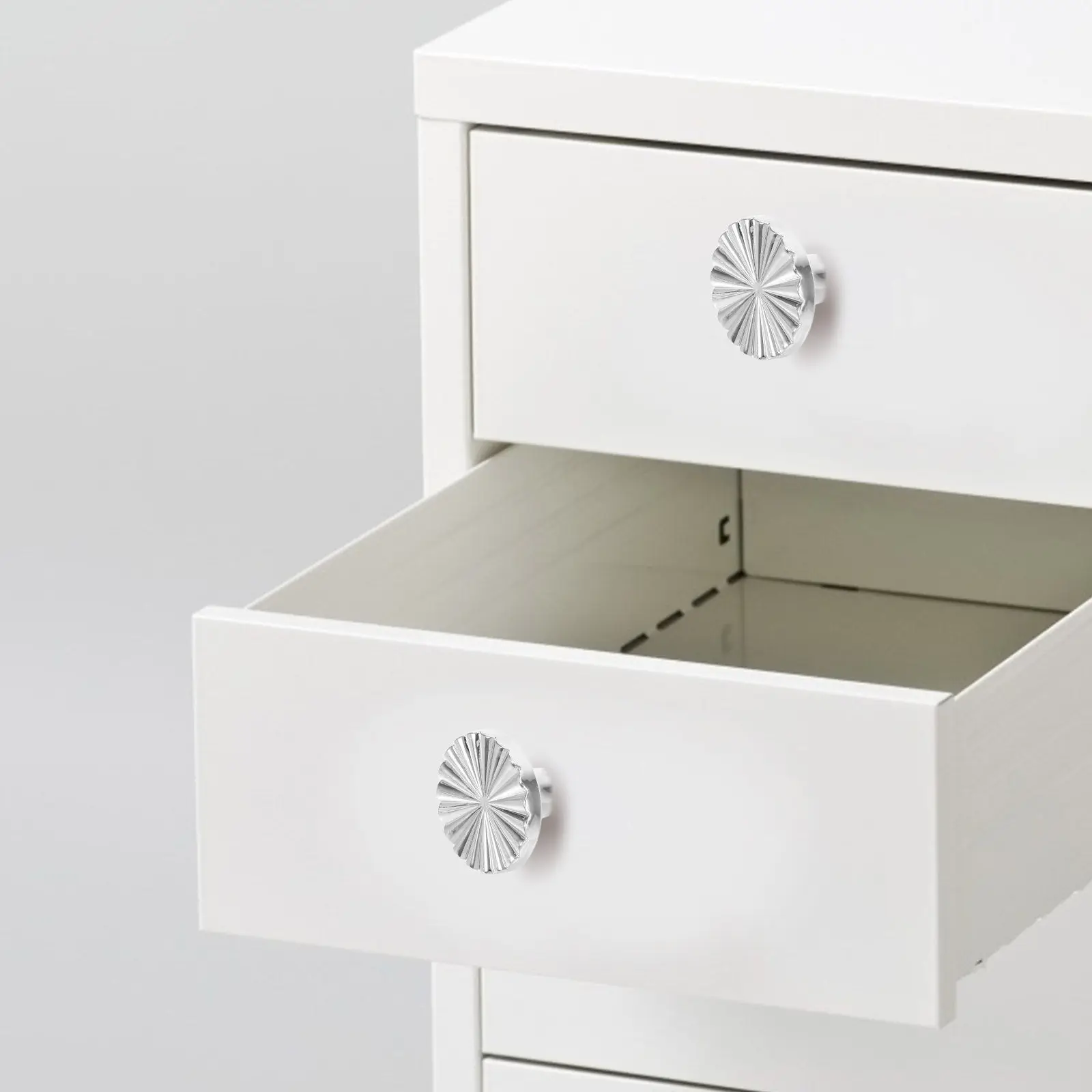 

12 шт. заменяемых круглых пластиковых ручек для ящиков, шкафов, дверей гардероба, кухонных шкафов, мебели, современные, простые в установке