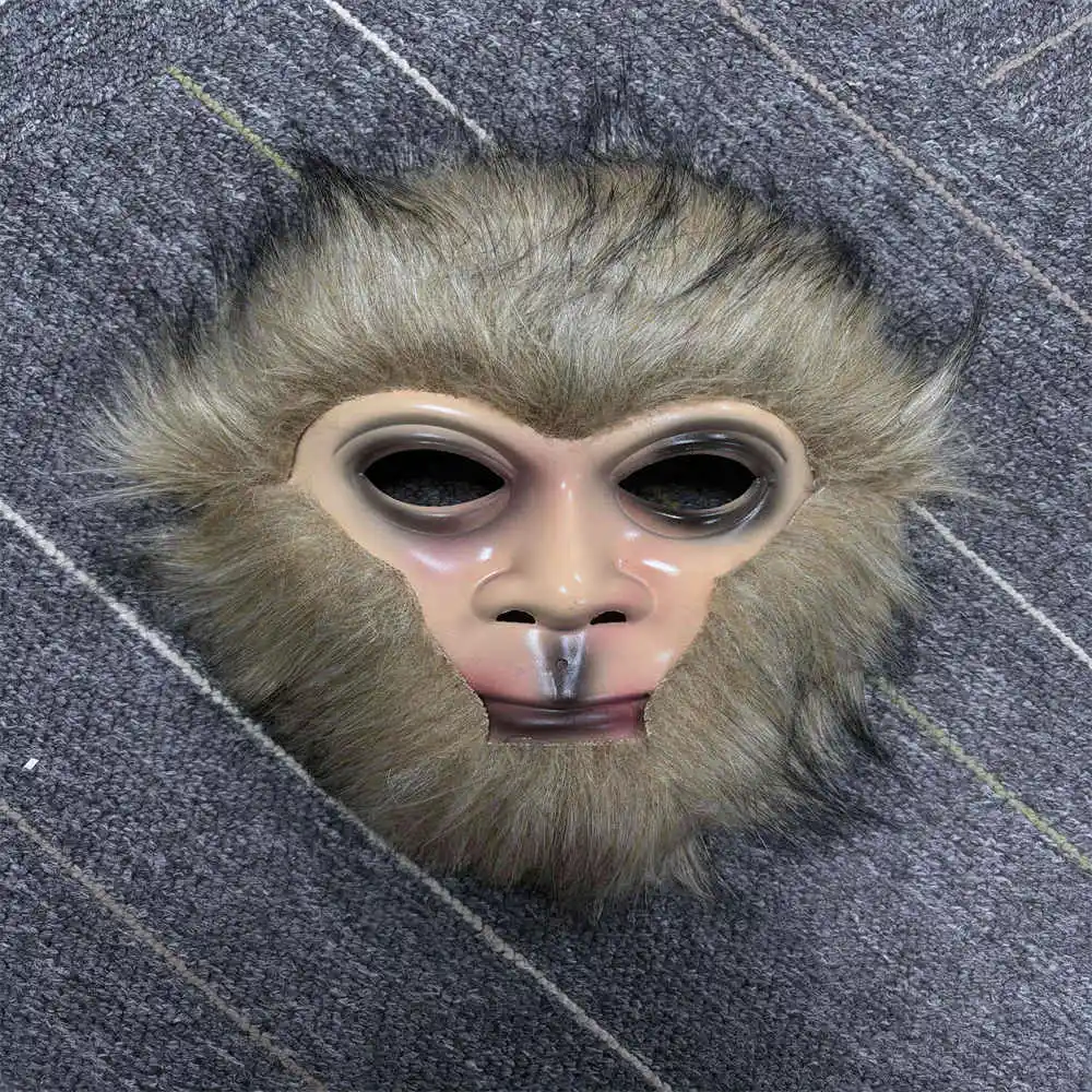 Anime Game Black Myth Wukong Cosplay Mask The Destined One Monkey Latex Game Halloween Party Accessory Props Masquerade Helmet