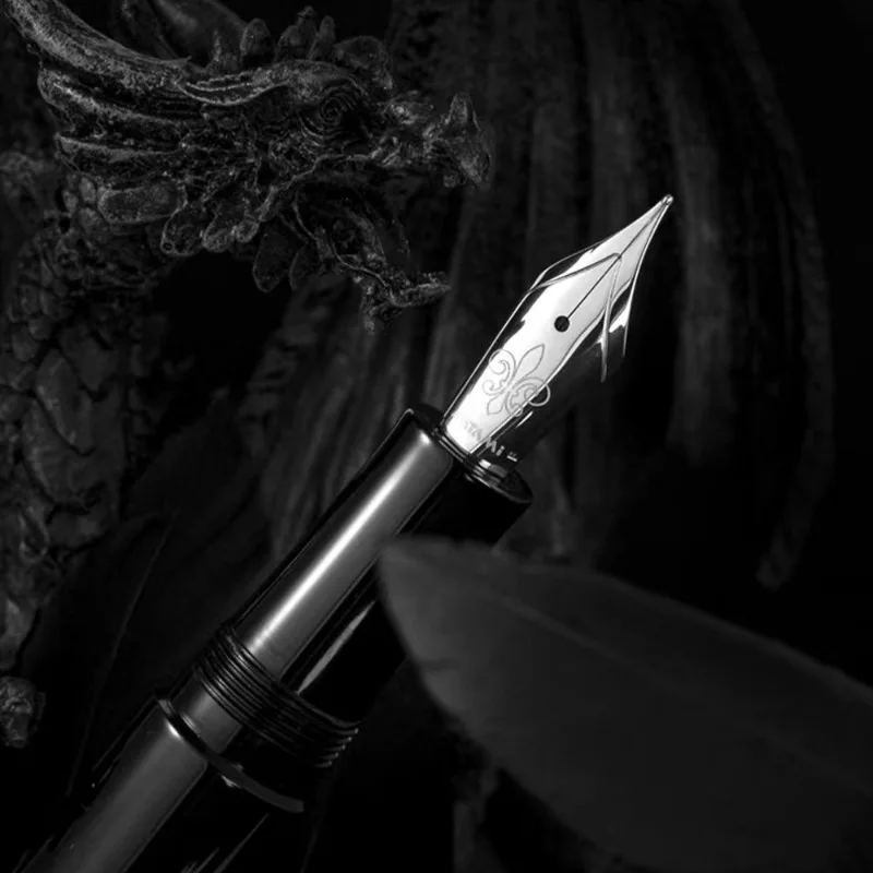 New-NATAMI Night Inheritance Croheart Style Fountain Pen German Jowo F 0.5 Nib School Business Stationery Collection Ink Pens