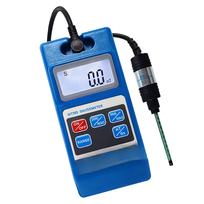 WT103 Gauss meter for magnetic size detection of magnets 5 level Accuracy