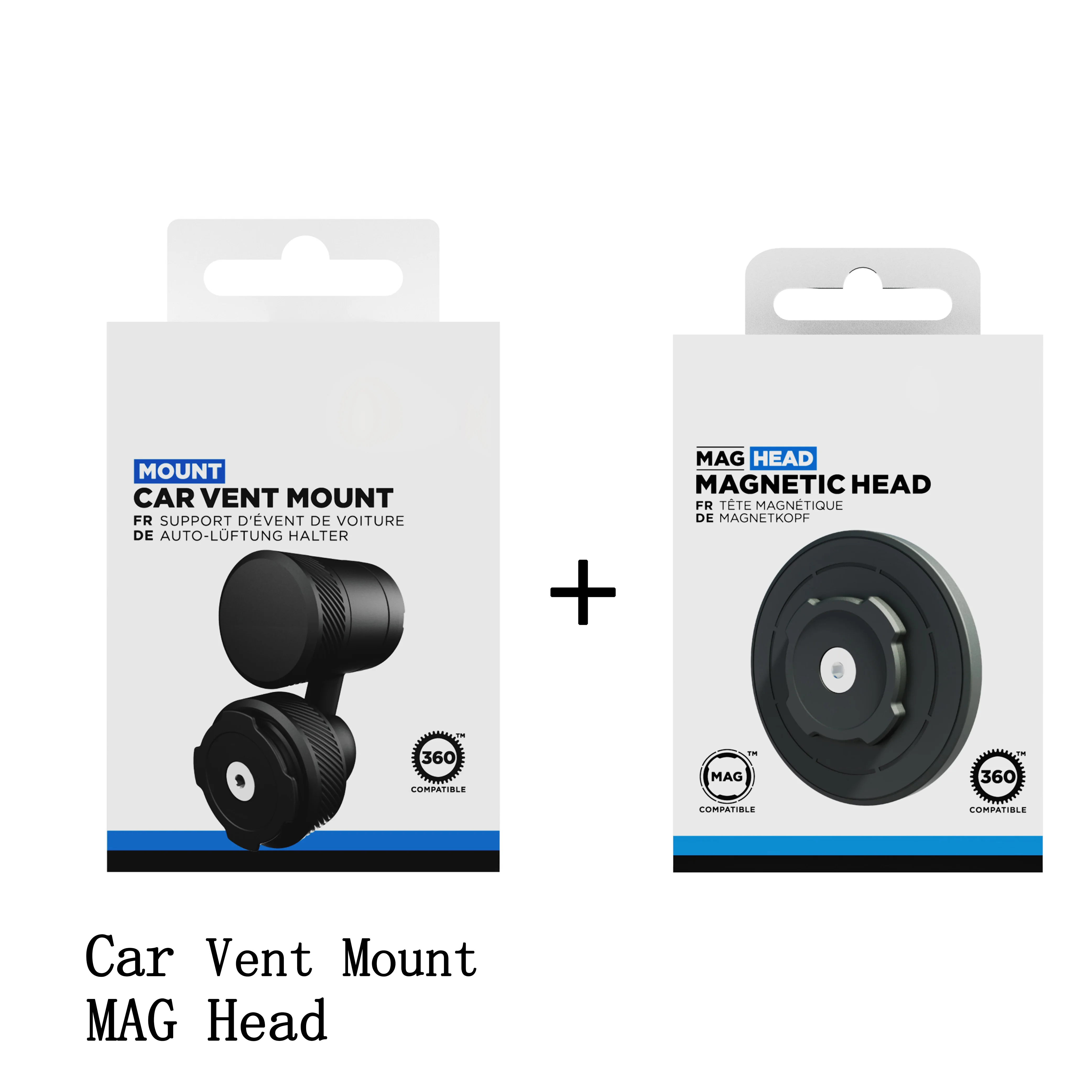 

Car Phone Mount Kit-Car Vent Mount+MAG Head