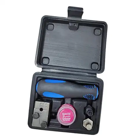 Generic Double Flaring Tool Brake Line Car Copper Tube Auto Repair Tools with Portable Carrying Case Brake Pipe 4.75 mm 3/16inch