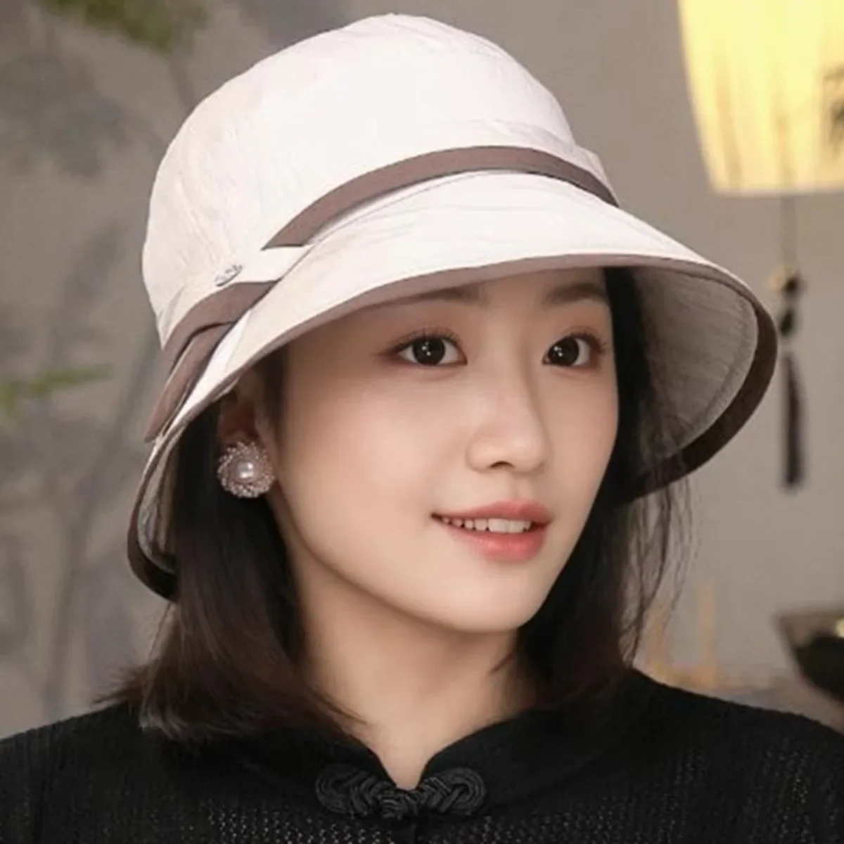 

Women's Packable Fisherman Hat Quick-Dry Breathable Bucket Cap for Outdoor Activities Summer Sun Protection Travel