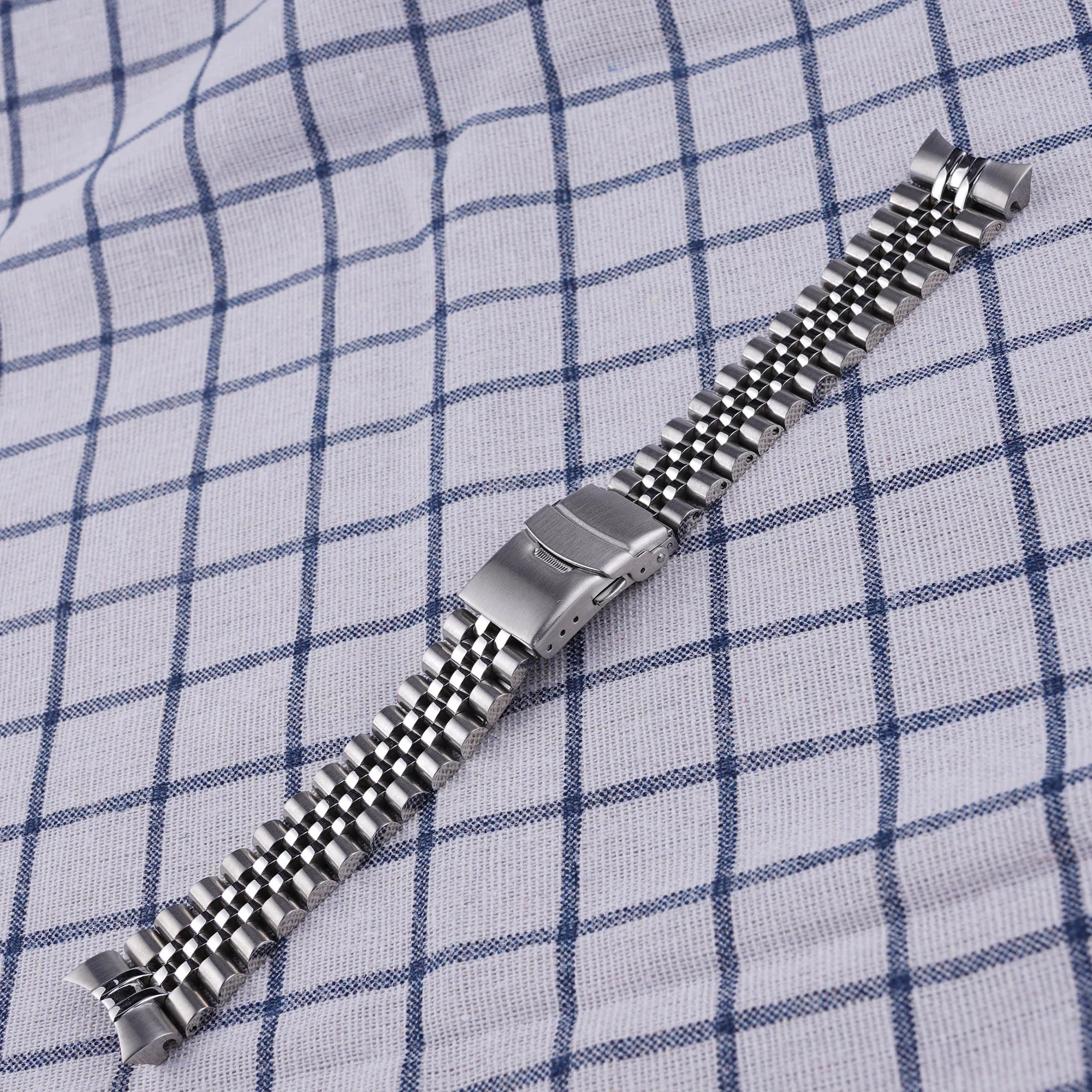 22mm horlogeband voor Orient K - Solid Stainless Steel Watch Bracelet Jubilee recensie en prijs