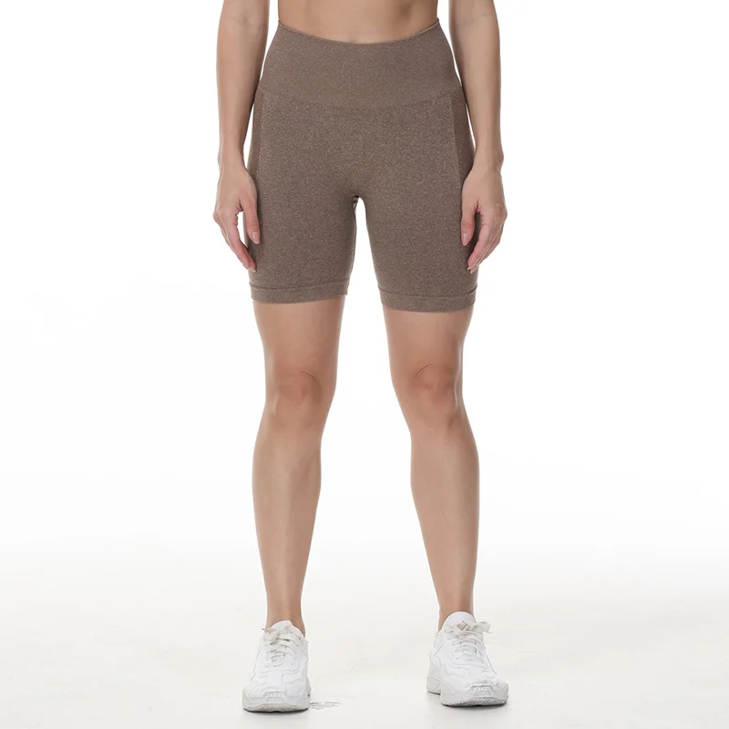 Push Up Yoga Shorts Spandex Solid Seamless Shorts Soft Workout Clothes For Women Tights Fitness Outfits Yoga Pants Gym Wear - Image 2