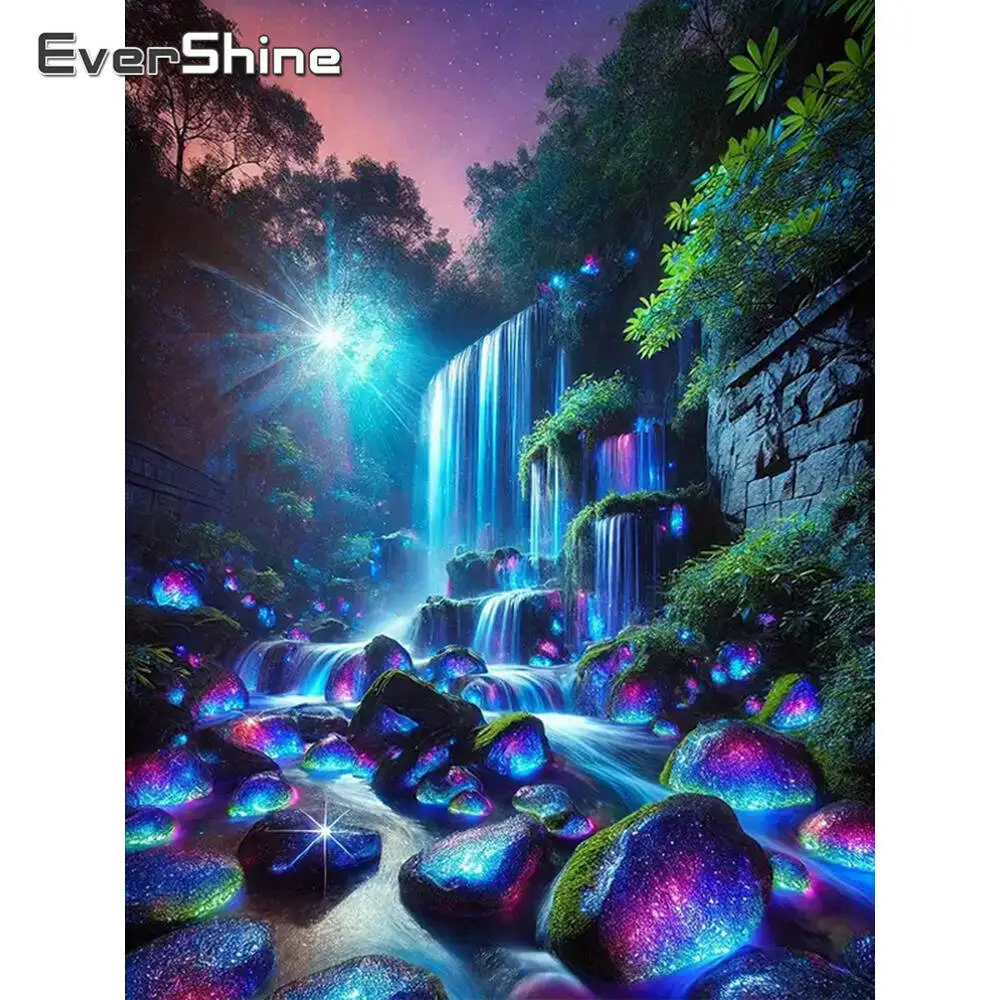 Evershine Diamant-Malerei, Hund, Tier, Strass-Bilder, Cartoon-Diamant-Stickerei, Brücke, buntes Kunsthandwerk, handgefertigtes Geschenk