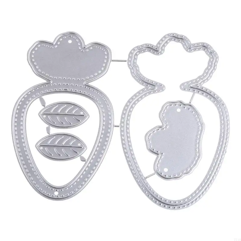 77JB Easter Carrot Metal Cutting Dies Stencil DIY Scrapbooking Album Paper Card Template Mold Embossing Craft