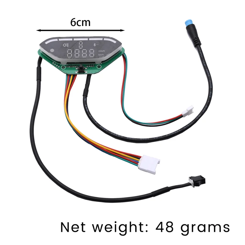 ไฟฟ้าจักรยานจอแสดงผล 36V จอแสดงผล LCD ET9 แผงควบคุมแดชบอร์ดสําหรับไฟฟ้าจักรยาน EBike